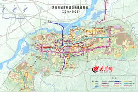 济南地铁权威线路图出炉 路过你家吗？图片