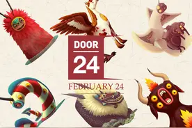 Door 二月 General Speaking of 山海经图片