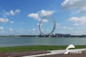 比“伦敦眼”高10米，潍坊这座世界最大摩天轮可看尽滨海美景图片