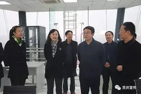 新华通讯社四川分社社长惠小勇莅临贡井考察图片