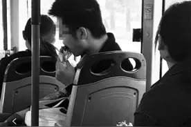 杭州网友发帖怒斥公交车上吃早饭行为 你怎么看？图片