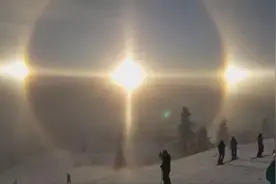 为什么天上会出现好几个“太阳”？图片