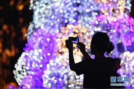 五光十色夜未央 缤彩纷呈灯光节图片