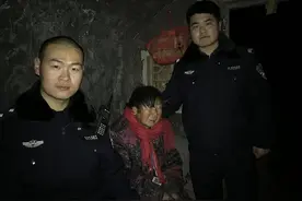 登封七旬老太从敬老院走失 被好心人山洞里寻回图片