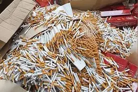 固原市彭阳县公安局民警现场查获假冒“中华”牌香烟100条！图片