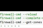 Centos7防火墙firewalld的命令结构体系图片