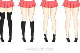 搞笑囧图  关于袜子的长度,你觉得哪种最萌？图片