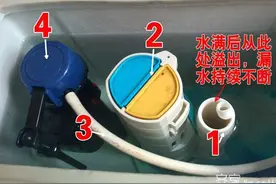 马桶水箱漏水如何排查 修马桶不用报修耽误时间！图片