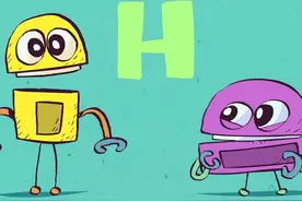 美国宝宝都在看的：StoryBots  字母之歌H图片