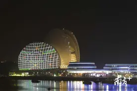 这么美的珠海"日月贝"你见过吗？震撼灯光秀上演图片