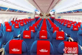 山东青岛至美国洛杉矶首条直飞航线正式开通图片