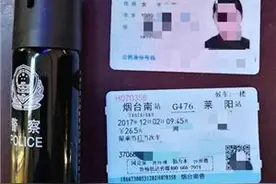 女子携带警用催泪喷射器上动车 自称“防身用”图片