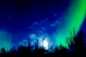 全世界看极光最美的城市图片