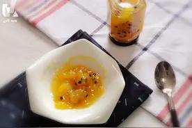 百香果香芒果酱图片