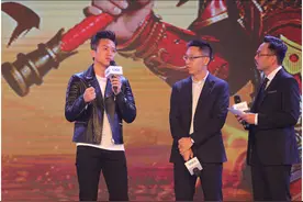 邓超自豪代言游戏欲同陈赫Angelababy组队打怪比高低图片