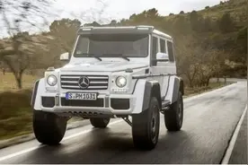 奔驰计划推出G500 4x4²复古越野车 预计在美国限量发售图片