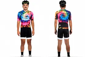 回归70年代，CNCPT X TEAM DREAM 扎染骑行服图片