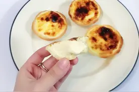 流心芝士挞图片