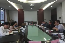 省纪委组织部来厅调研派驻机构改革相关工作图片