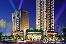 娄底宁邦中心项目开工 将建娄底第一高楼图片