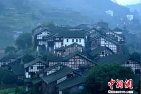 深藏在川渝黔交界处的古镇图片