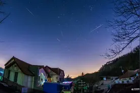 冬夜青岛星空之美 这风景就得天冷才有图片