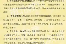 超银中学校区搬迁……青岛这些中小学布局调整！速戳>图片