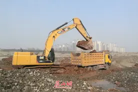 岷江汤坝航电枢纽工程正式开工建设图片