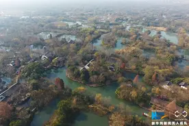 航拍湿地公园：2017，不一样的冬天！图片