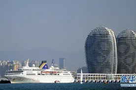 “三亚—菲律宾”国际邮轮航线首航图片