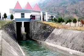 洋县茅坪堰——汉中地区最大的人工水利枢纽工程之一图片