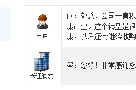 公司互动：长江润发收购医药资产是转型大健康的第一步图片