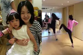 使劲摇！小S大动作开腿跳舞：我没怀孕图片