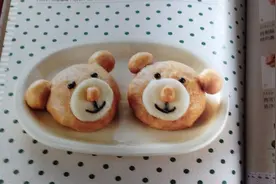 红糖小熊馒头 《花漾彩绘蒸点心》库克书屋出版图片