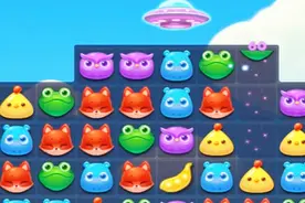 开心消消乐290关100多只鸡怎么消除？