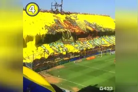 从来没见过围绕整个球场看台的超巨型tifo！球迷文化真的很重要啊视频封面