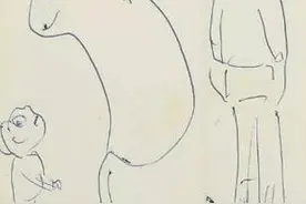 艺术!两幅火柴人画作，为什么可在伦敦居然卖出15万图片