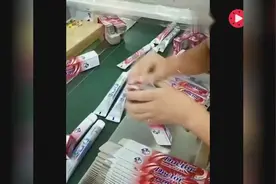 在牙膏厂上班的女员工，这么快的手速，工资就4000啊