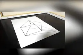 就这么随便画了几条线，就能组成一幅立体画