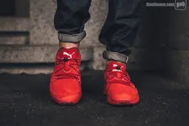 Puma Blaze Of Glory“Cherry Red”配色来袭图片
