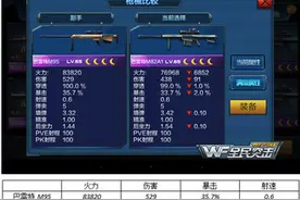 全民突击巴雷特M95和M82A1对比分析图片