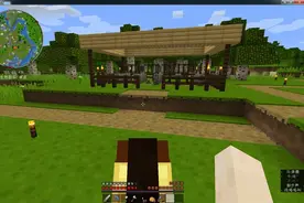 我的世界生存37：养了一匹好马，建立马厩，还用了一点小科技