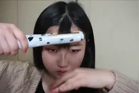 大扁脸妹纸教你剪空气刘海，好看又显脸小，还能减龄视频封面