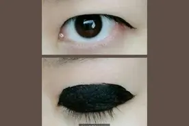 网友发起单眼皮女孩才能参加的隐藏眼线大赛，终于见证消失的奇迹图片