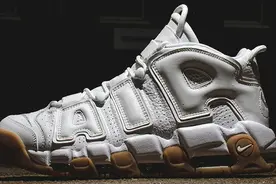 Nike也用牛筋底Nike Air More Uptempo图片