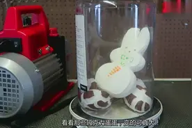把棉花糖放进真空里会发生什么？结果好神奇！图片