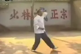 武术老伯日复一日练习的少林功夫图片