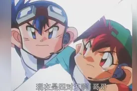 《四驱兄弟》赛车安装GP芯片后的首战，满满地童年回忆啊图片