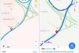 高德地图VS百度地公交导航准确度实测图片