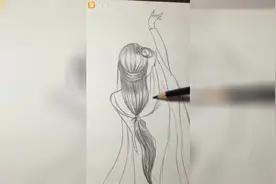 教你画跳舞女孩